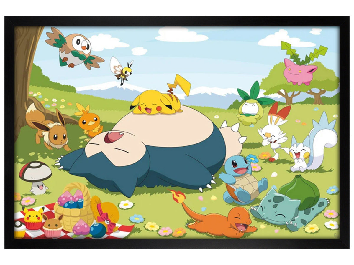 Pokemon Picnic Day Maxi Poster