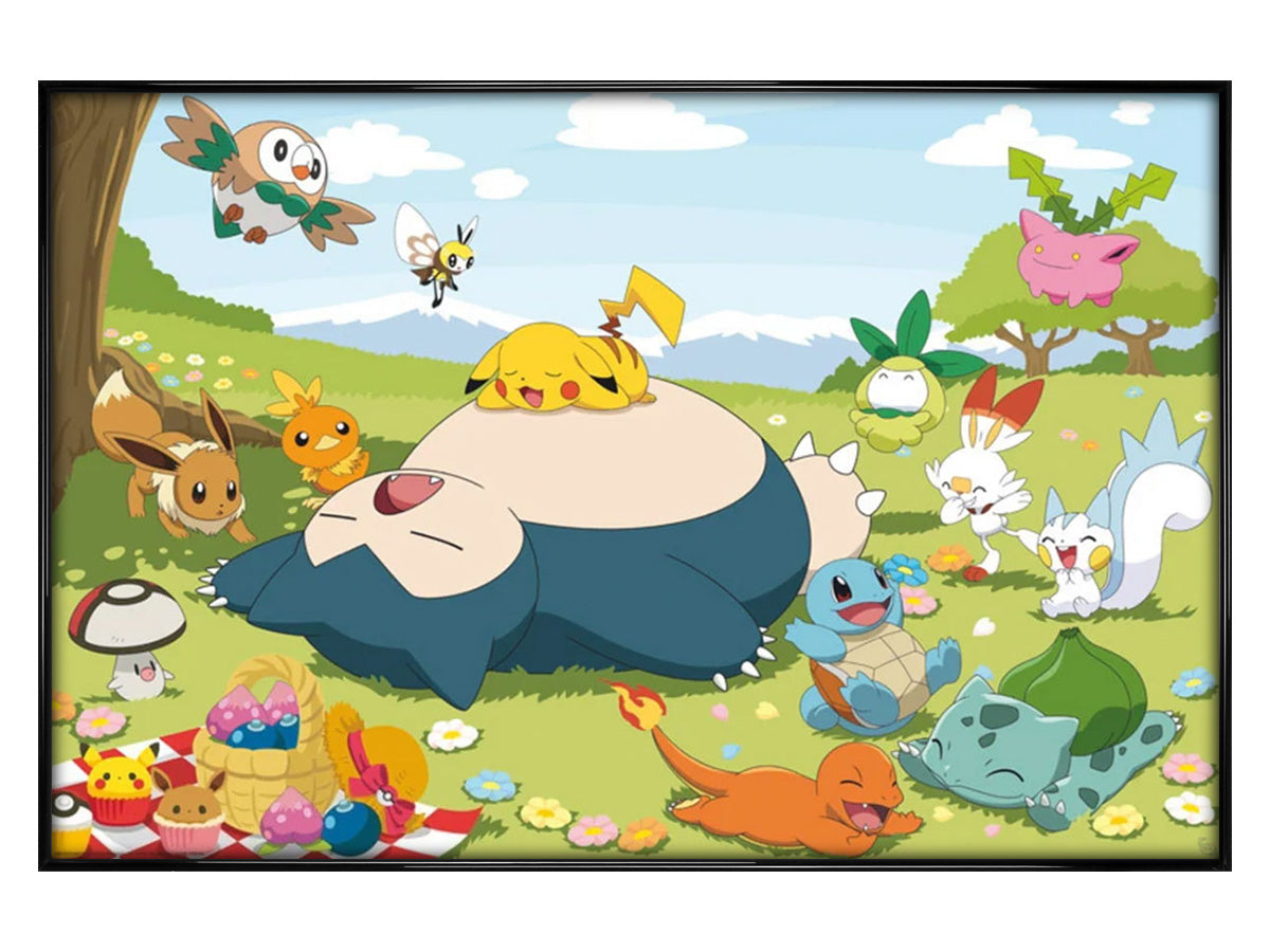 Pokemon Picnic Day Maxi Poster