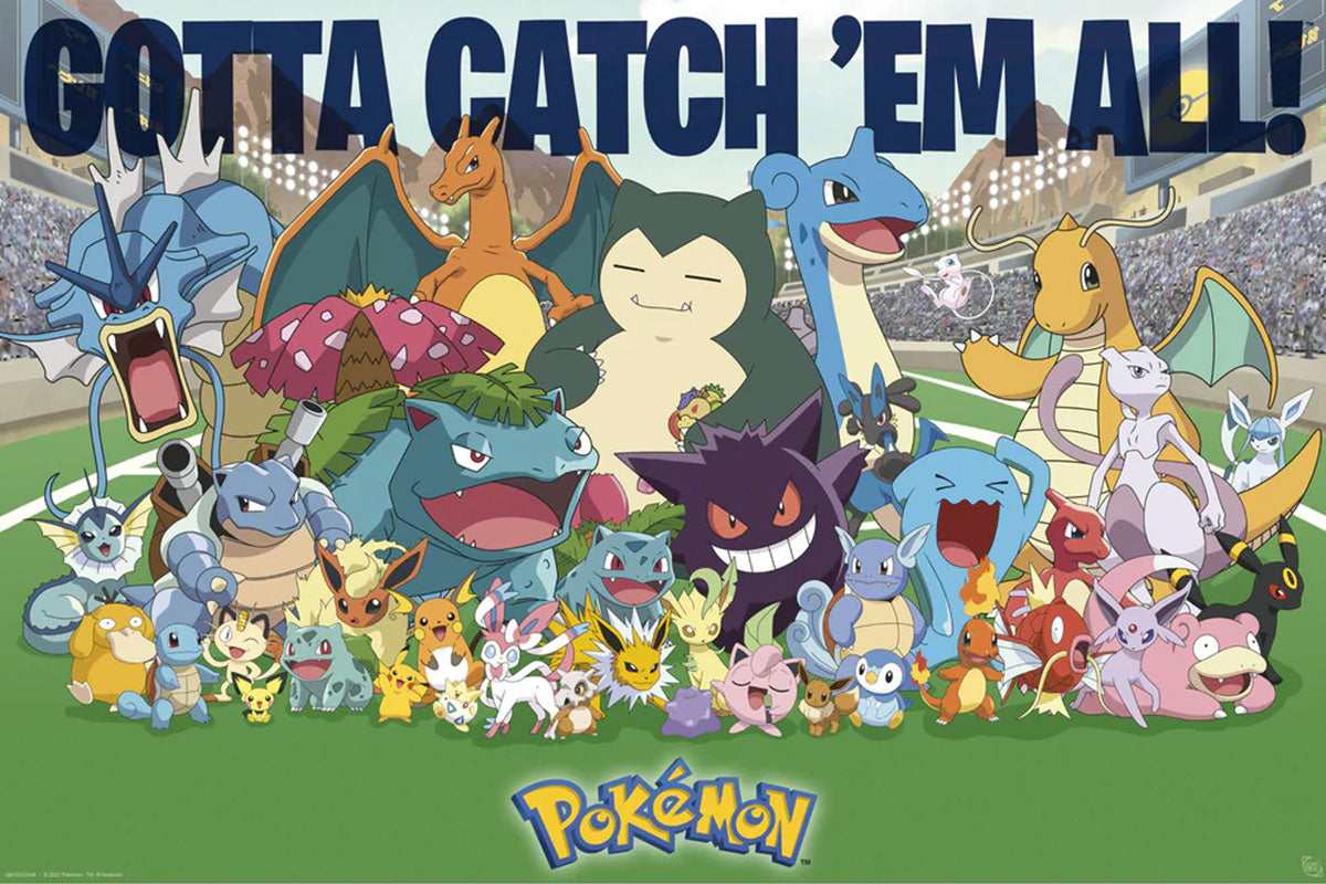 Pokemon All Time Favourites Maxi Poster