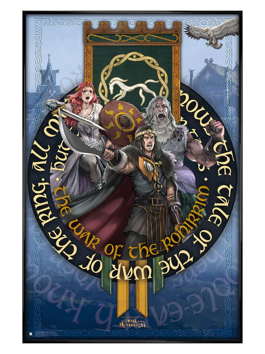 Lord of the Rings TWOTR Characters Maxi Poster