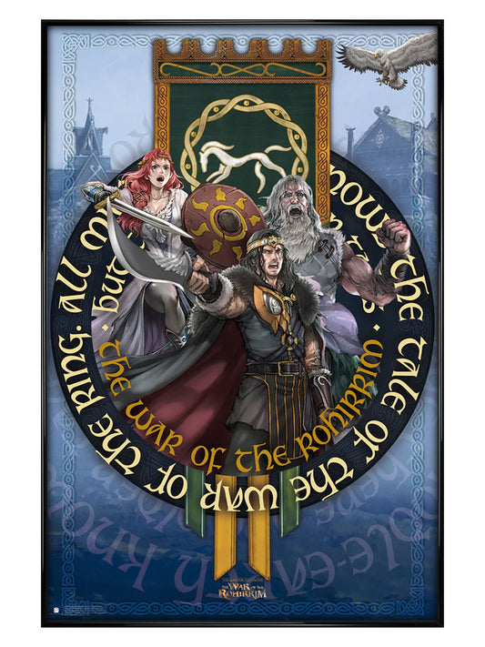 Lord of the Rings TWOTR Characters Maxi Poster