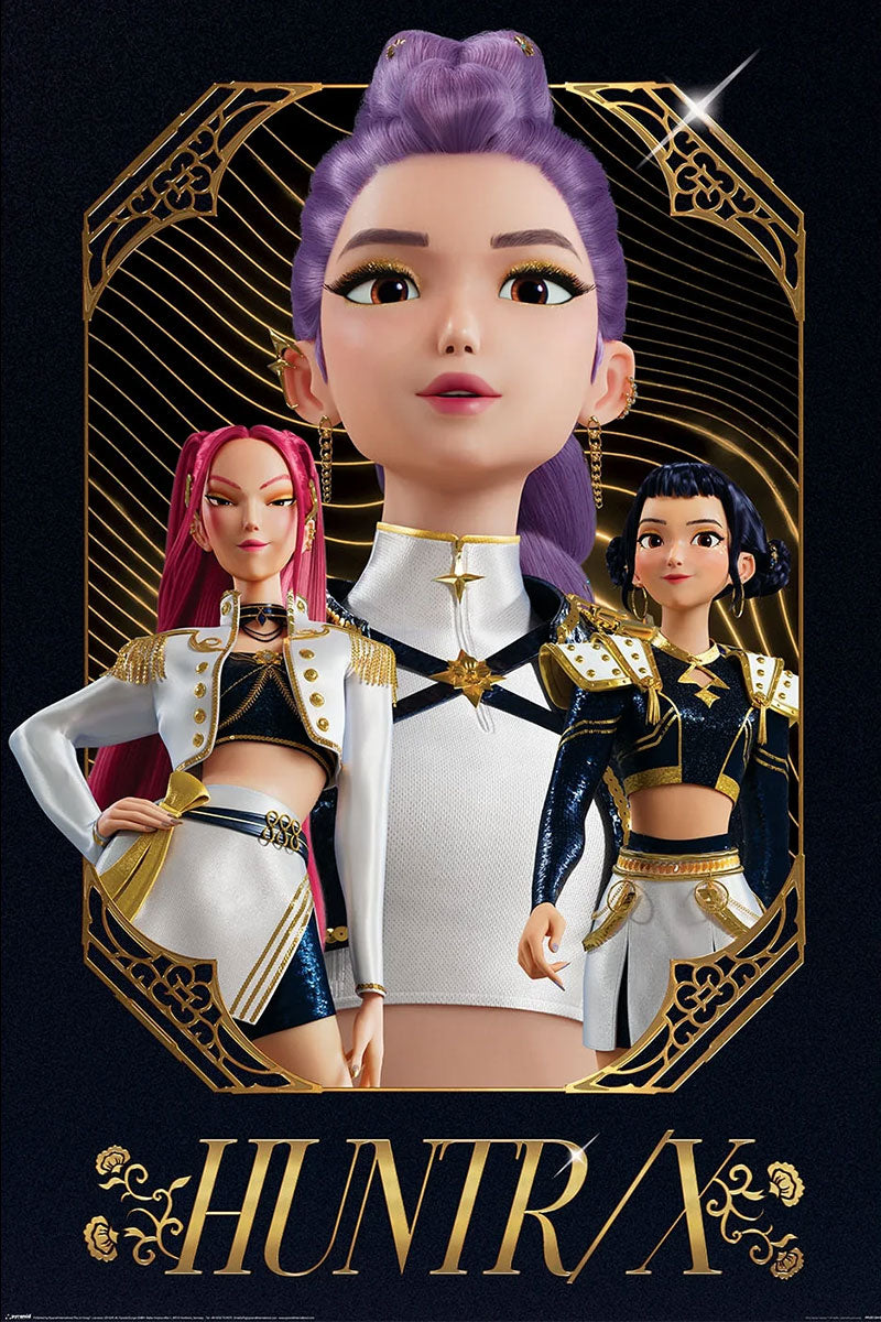 K-Pop Demon Hunters (Huntrix Golden) Maxi Poster