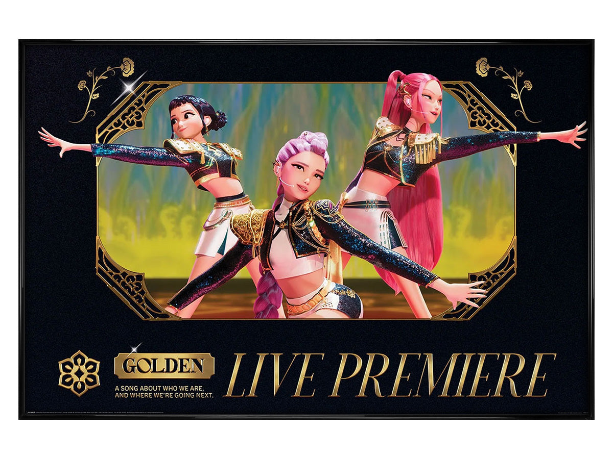 K-Pop Demon Hunters (Golden Live) Maxi Poster