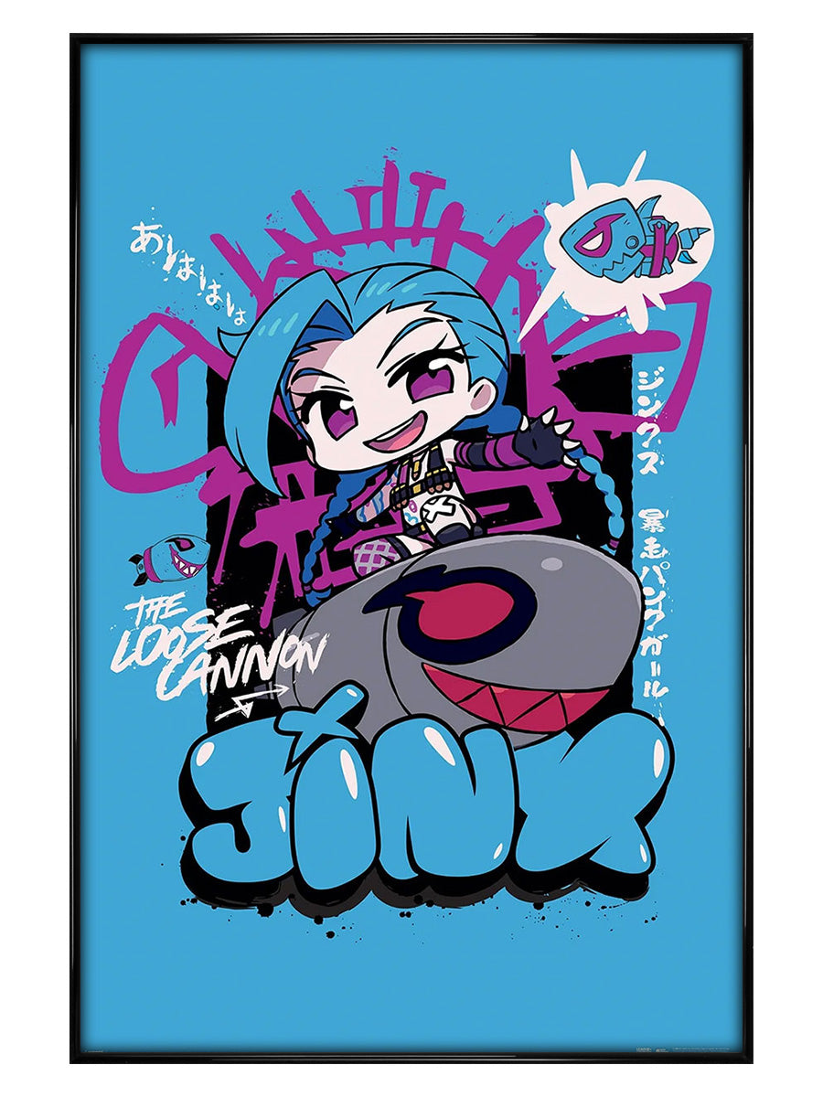 League Of Legends (Chibi Jinx) Maxi Poster