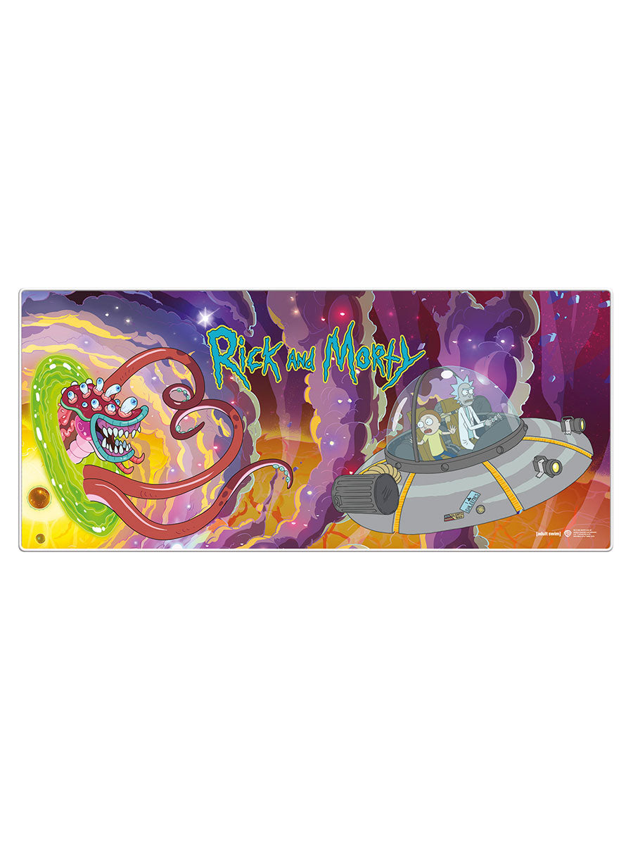 Rick And Morty (Spaceship) XL Gaming Desk Mat