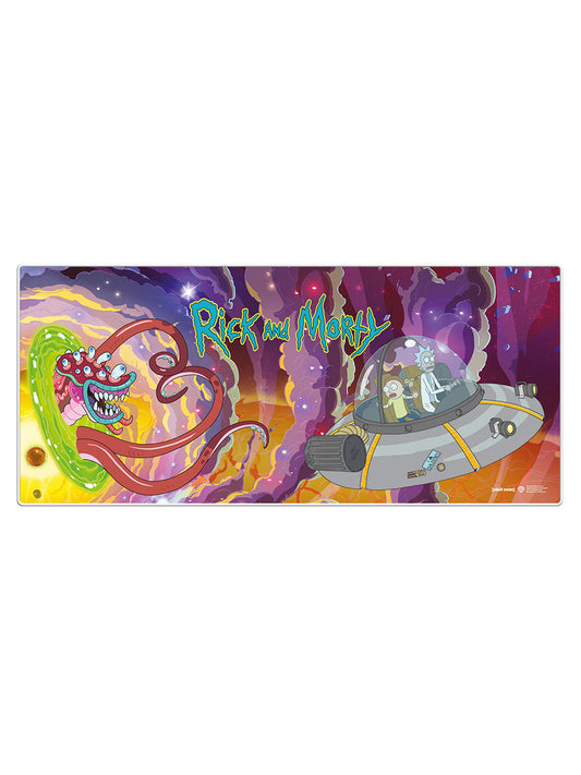 Rick And Morty (Spaceship) XL Gaming Desk Mat