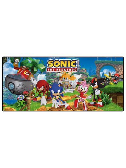 Sonic The Hedgehog (Characters) XL Gaming Desk Mat