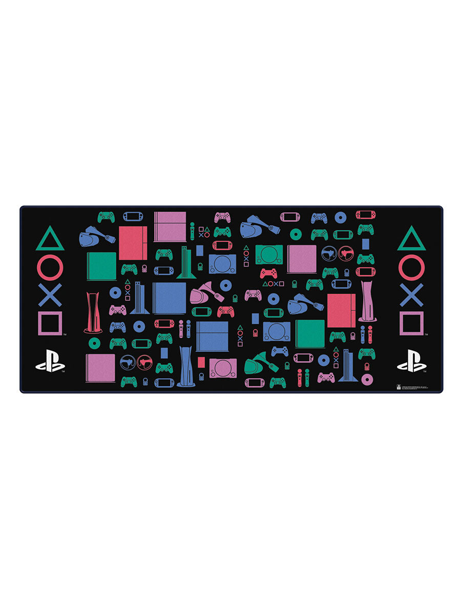 Playstation (Classic Colours) XL Gaming Desk Mat