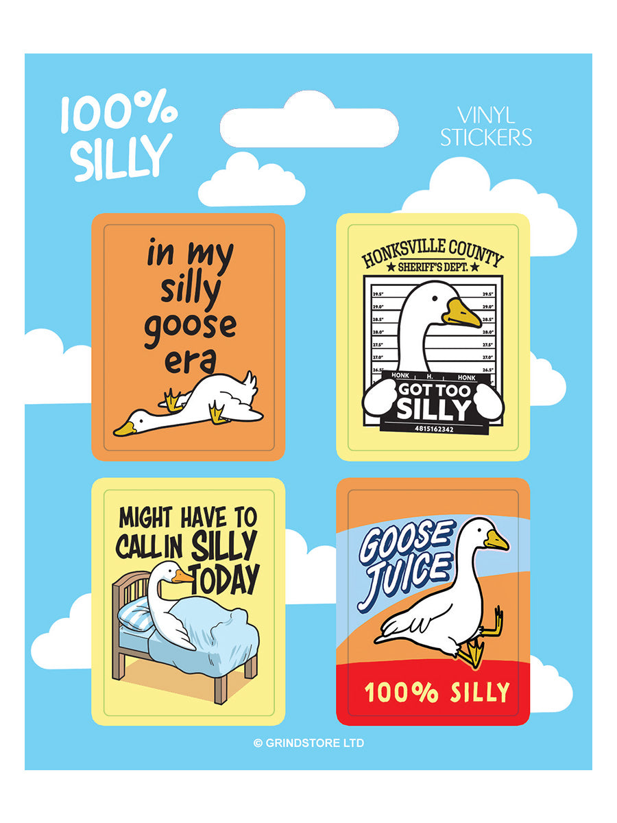 Itsmesilly Sticker 100% Silly Vinyl Sticker Set