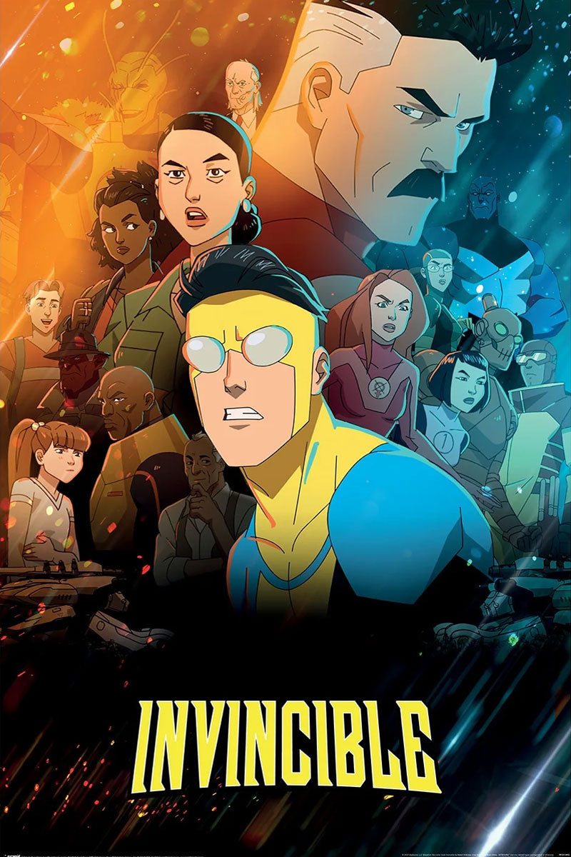 Invincible (Character Montage) Maxi Poster