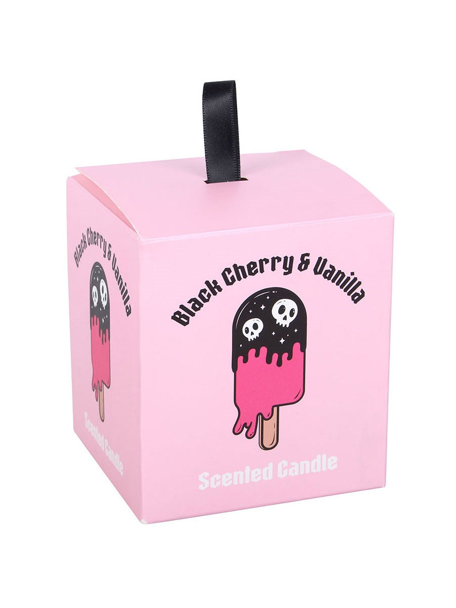 Black Cherry & Vanilla Scented Candle