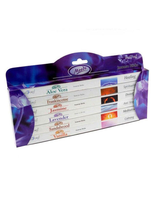 Stamford Incense Sticks 6 Pack Gift Set Moods
