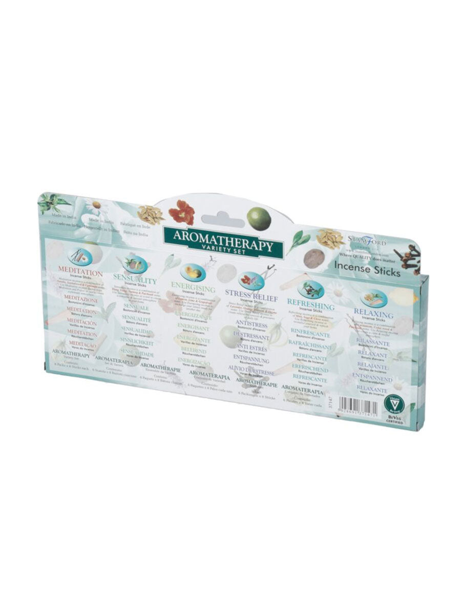 Stamford Incense Sticks 6 Pack Gift Set Aromatherapy