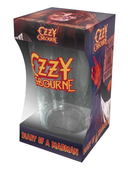 Ozzy Osbourne Diary Of A Madman Drinking Glass