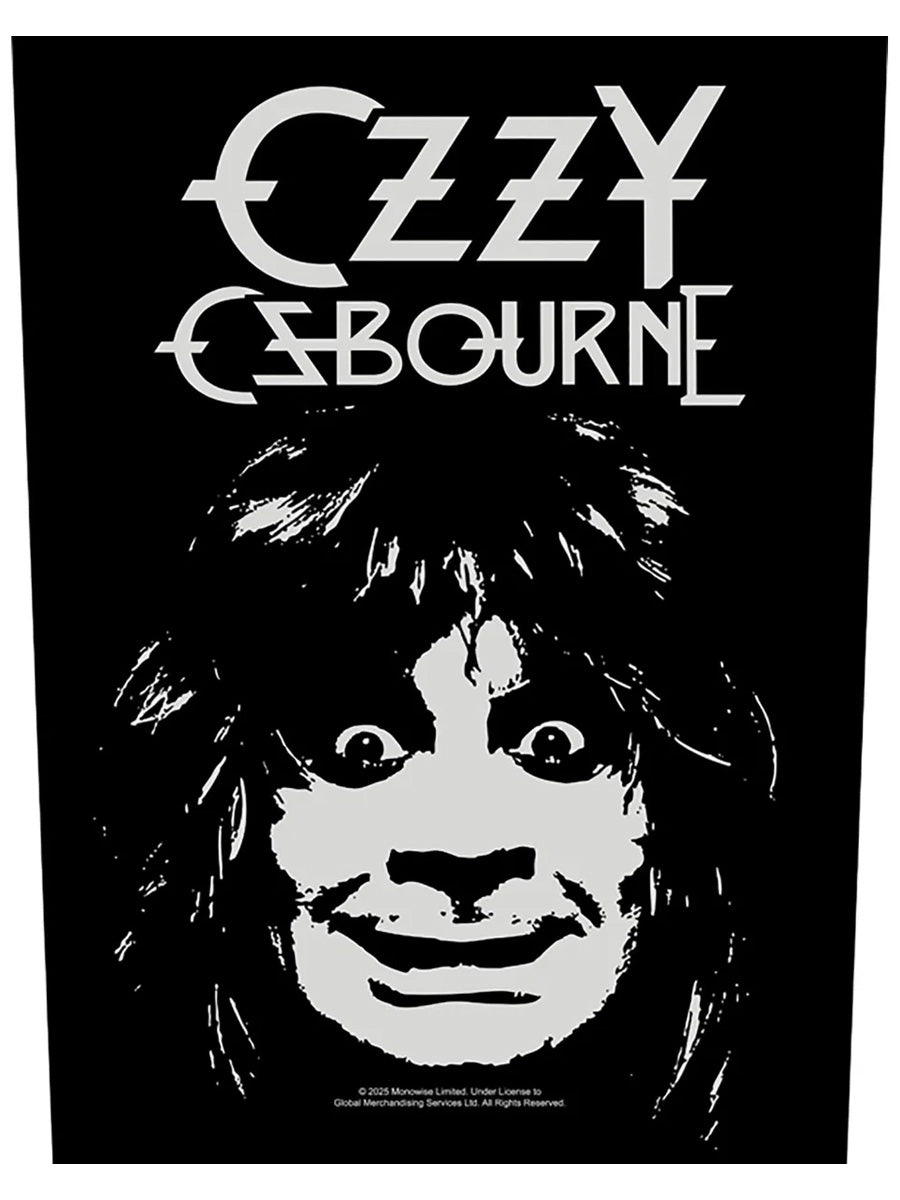 Ozzy Osbourne Madman Back Patch