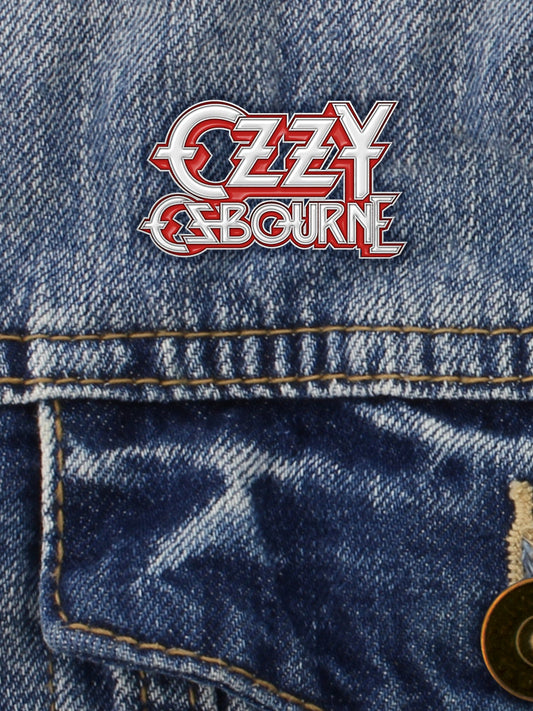 Ozzy Osbourne Logo Pin Badge