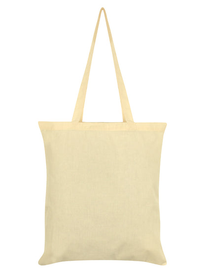 Kitsch Kitten Let That Shit Go Cream Tote Bag