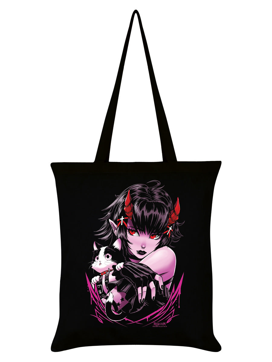 Requiem Collective Kyra Black Tote Bag