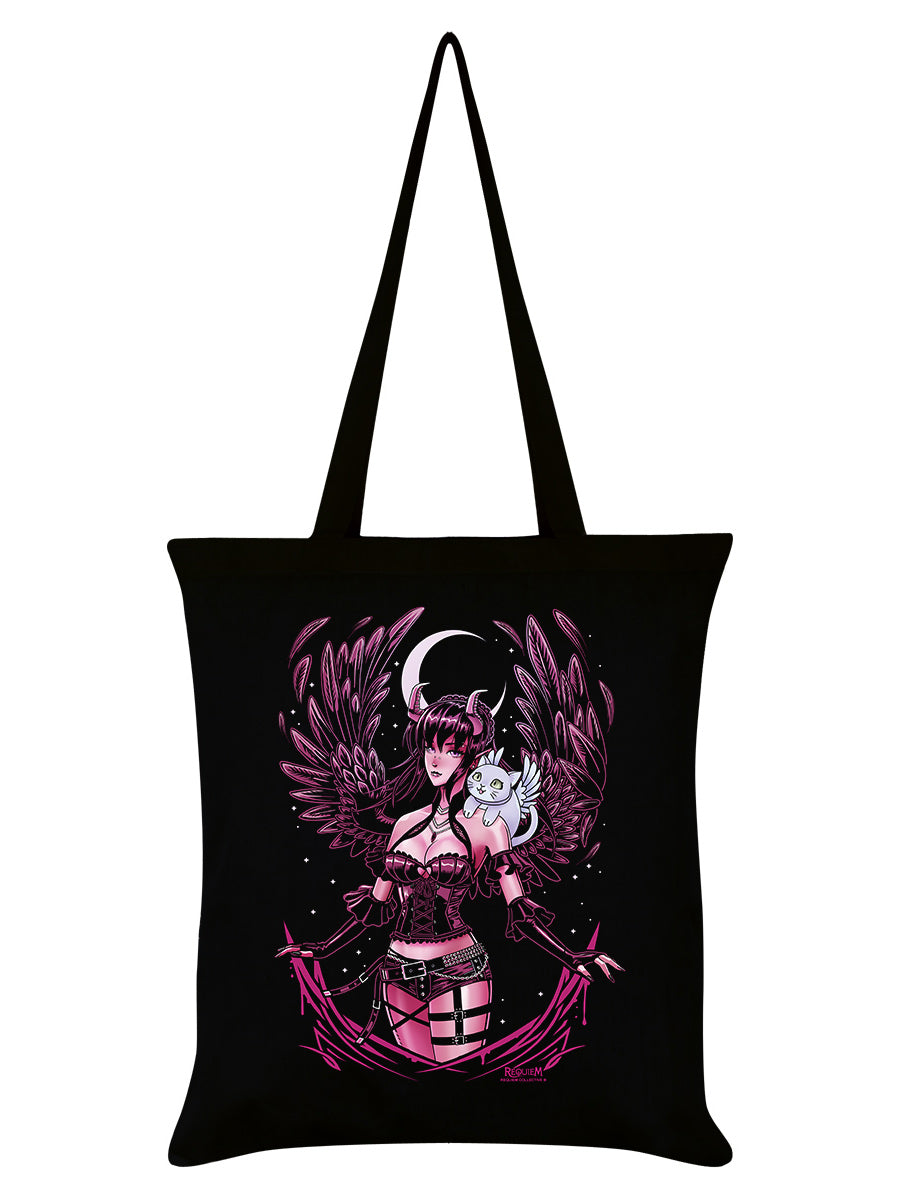 Requiem Collective Amaris Black Tote Bag