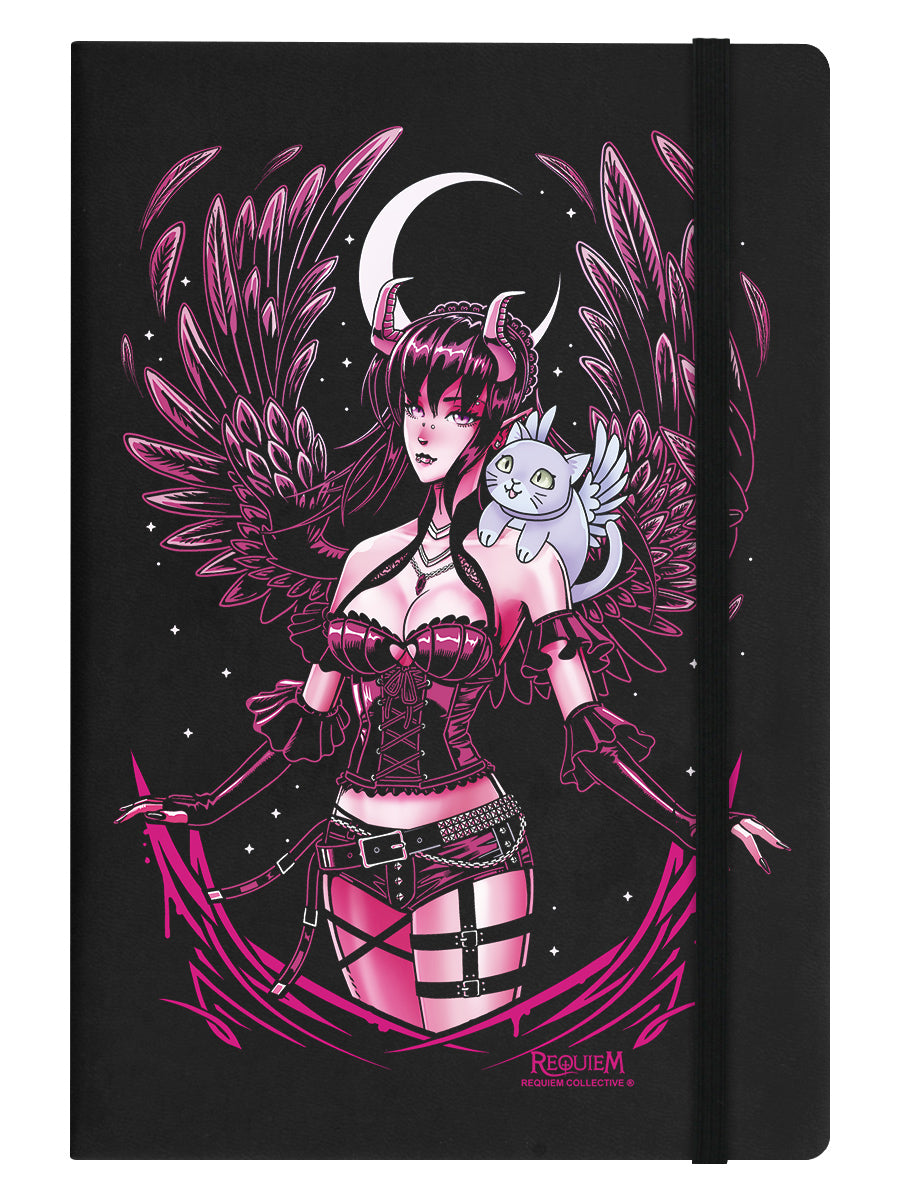 Requiem Collective Amaris Black A5 Hard Cover Notebook