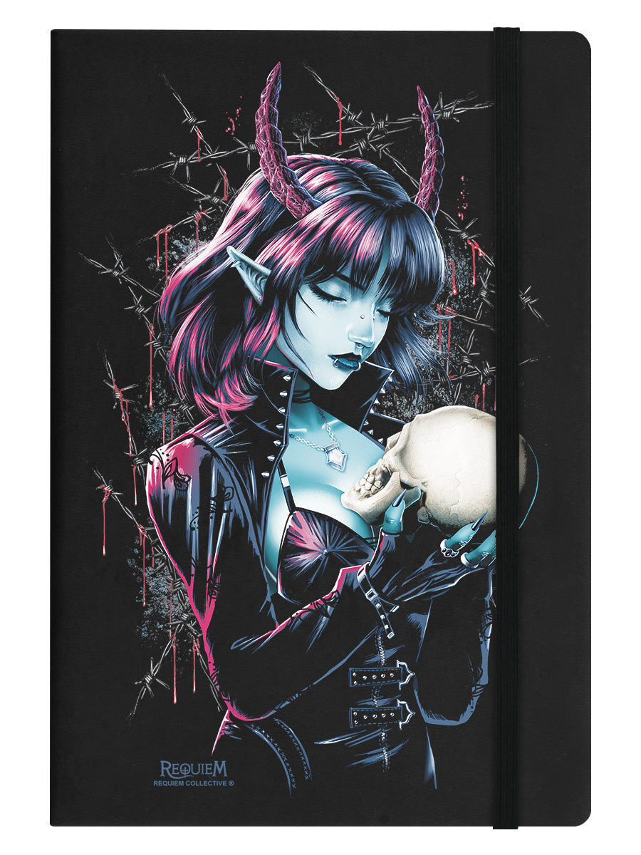 Requiem Collective Lilith Black A5 Hard Cover Notebook