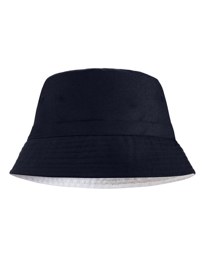 Socially Awkward Navy Blue Bucket Hat