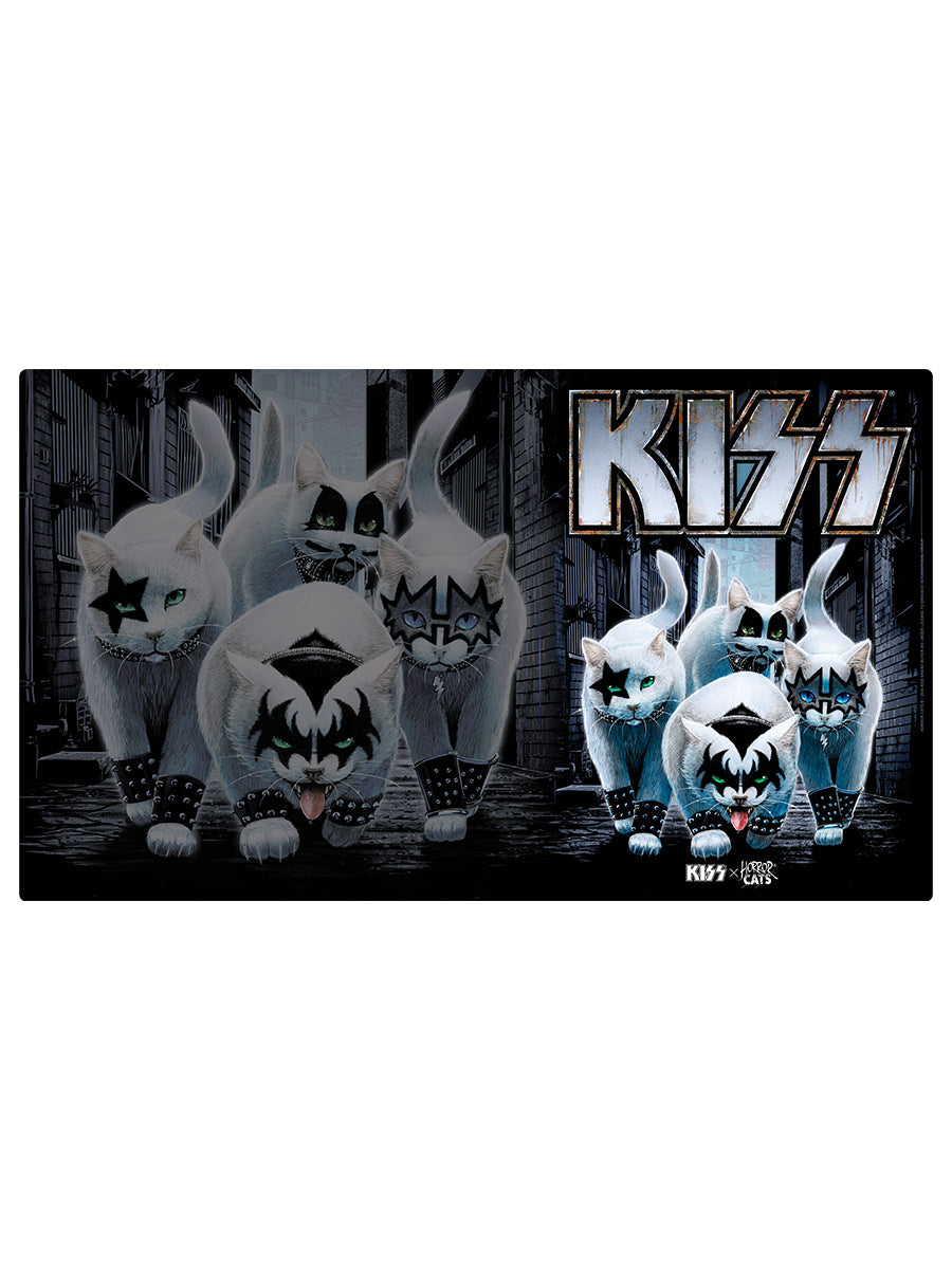 KISS x Horror Cats Creatures XL Mouse/Desk Mat