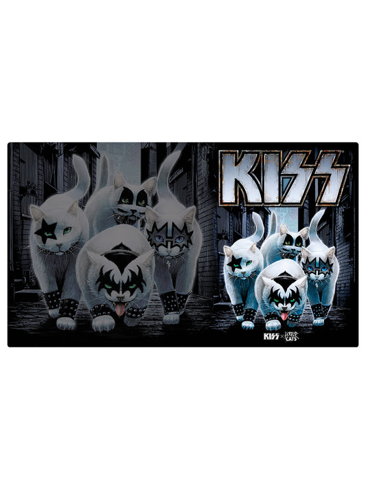 KISS x Horror Cats Creatures XL Mouse/Desk Mat