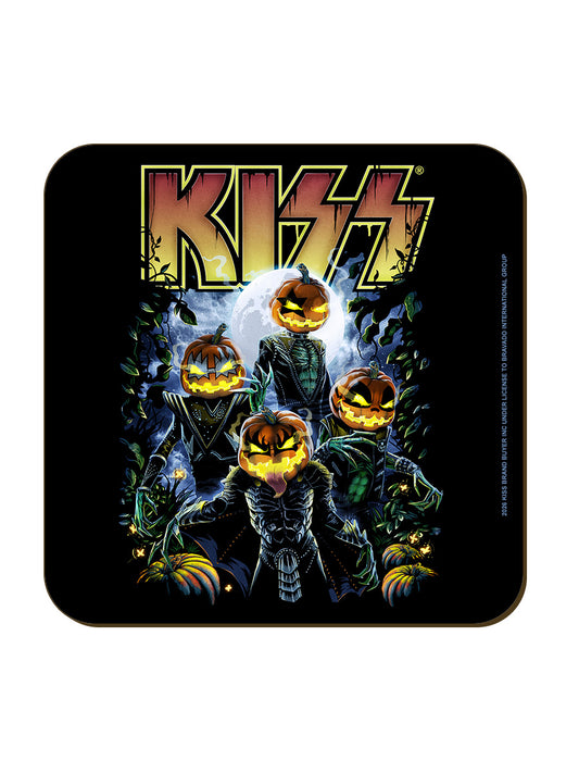 KISS Pumpkin Patch Square Coaster