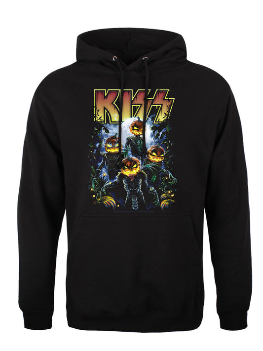 KISS Pumpkin Patch Black Pullover Hoodie