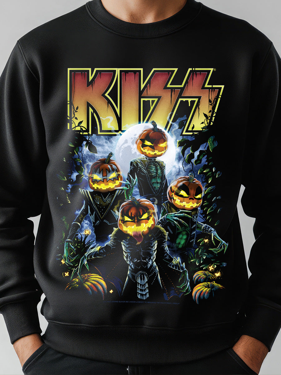 KISS Pumpkin Patch Black Sweatshirt