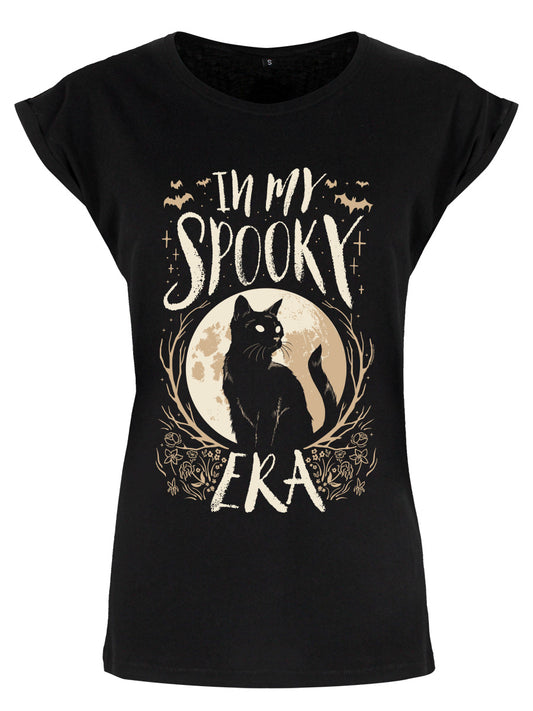In My Spooky Era Ladies Premium Black T-Shirt