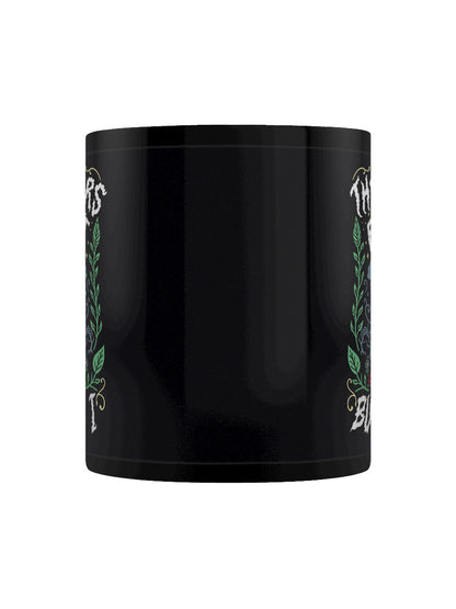The Horrors Persist But So Do I Black Mug