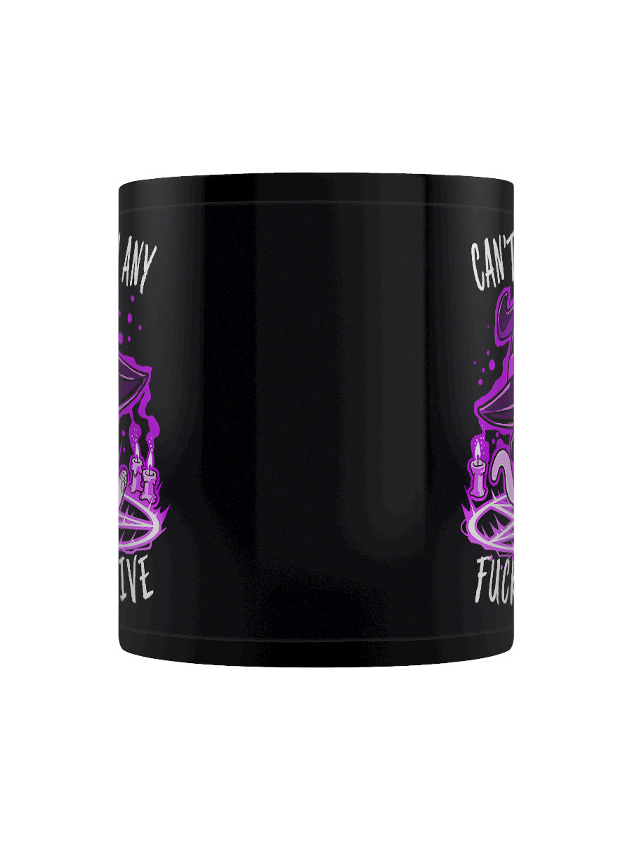 Can't Summon Any Fucks To Give Black Mug