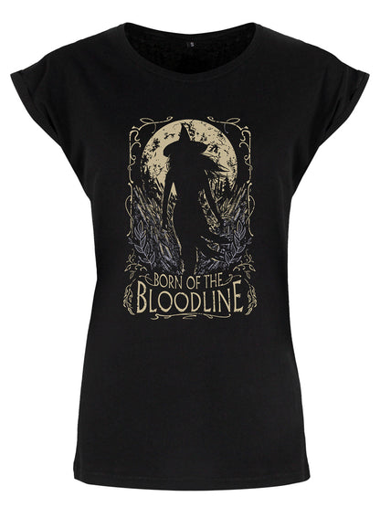 Witch Born Of The Bloodline Ladies Premium Black T-Shirt