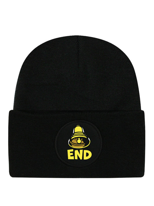 Bell End Black Beanie