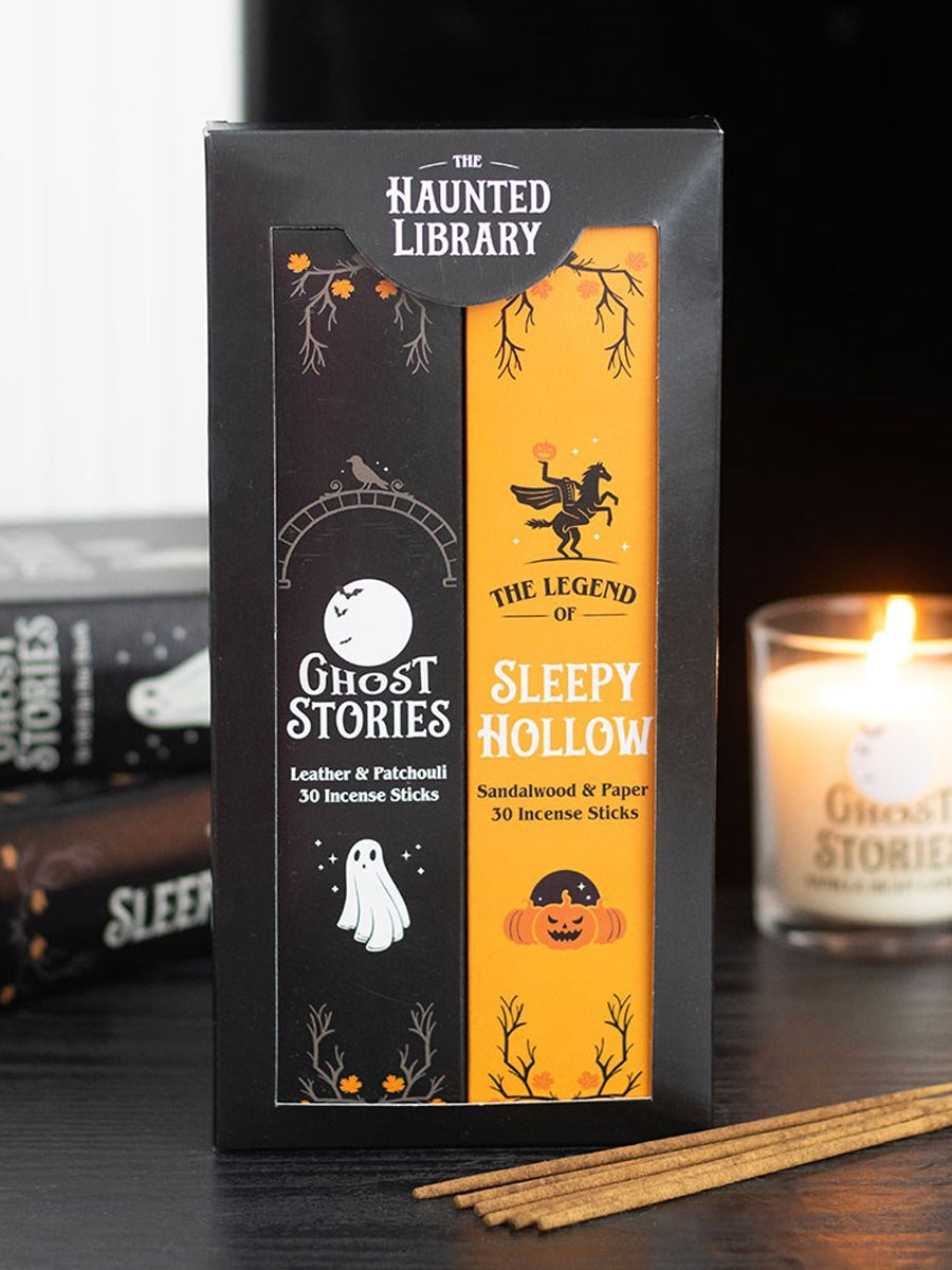 Set of 2 Haunted Library Incense Stick Packs