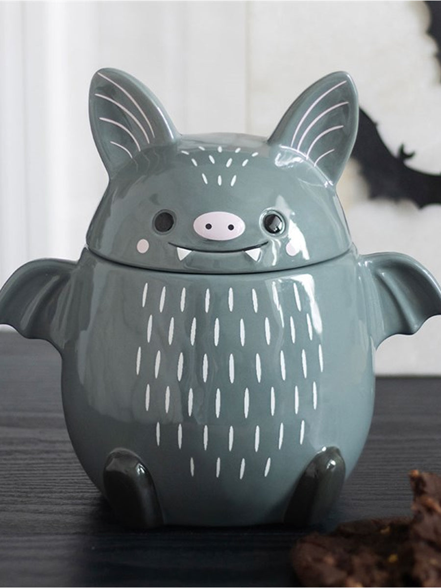 Cute Bat Cookie Jar