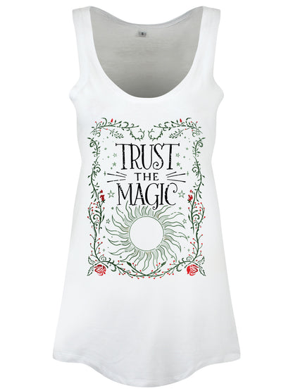 Trust The Magic Ladies White Floaty Vest