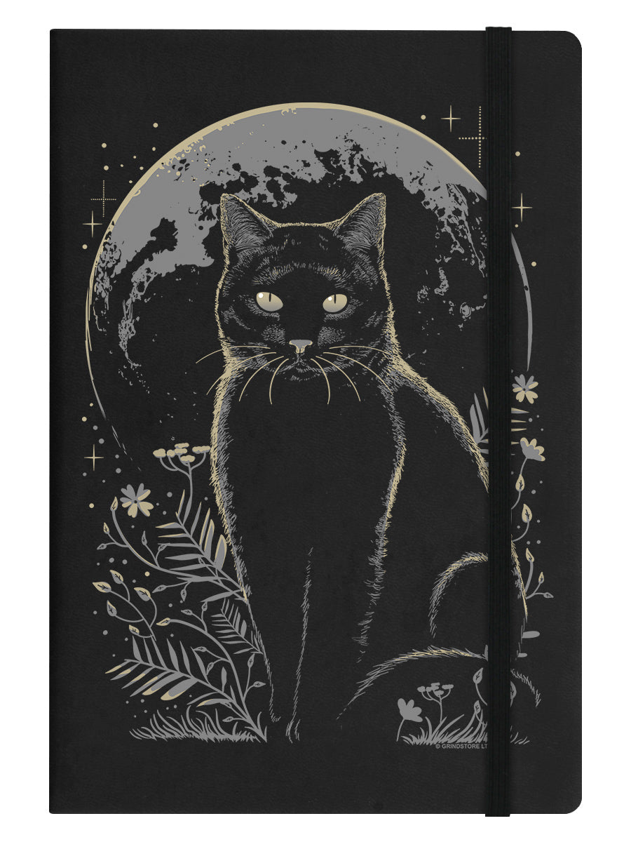 Lunar Familiar Black A5 Hard Cover Notebook