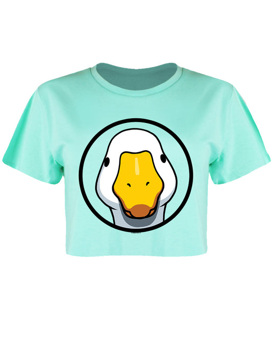 Silly Goose Up Close & Silly Ladies Peppermint Boxy Crop Top