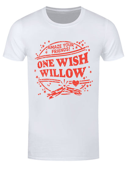 One Wish Willow Horror Men's White T-Shirt