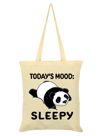 Todays Mood: Sleepy Cream Tote Bag