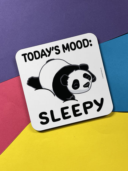 Today's Mood: Sleepy Square Coaster