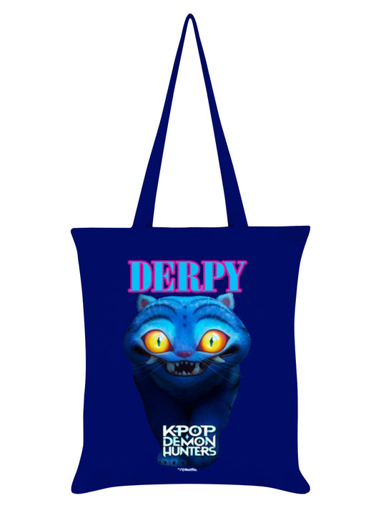 K-Pop Demon Hunters (Derpy) Navy Blue Tote Bag