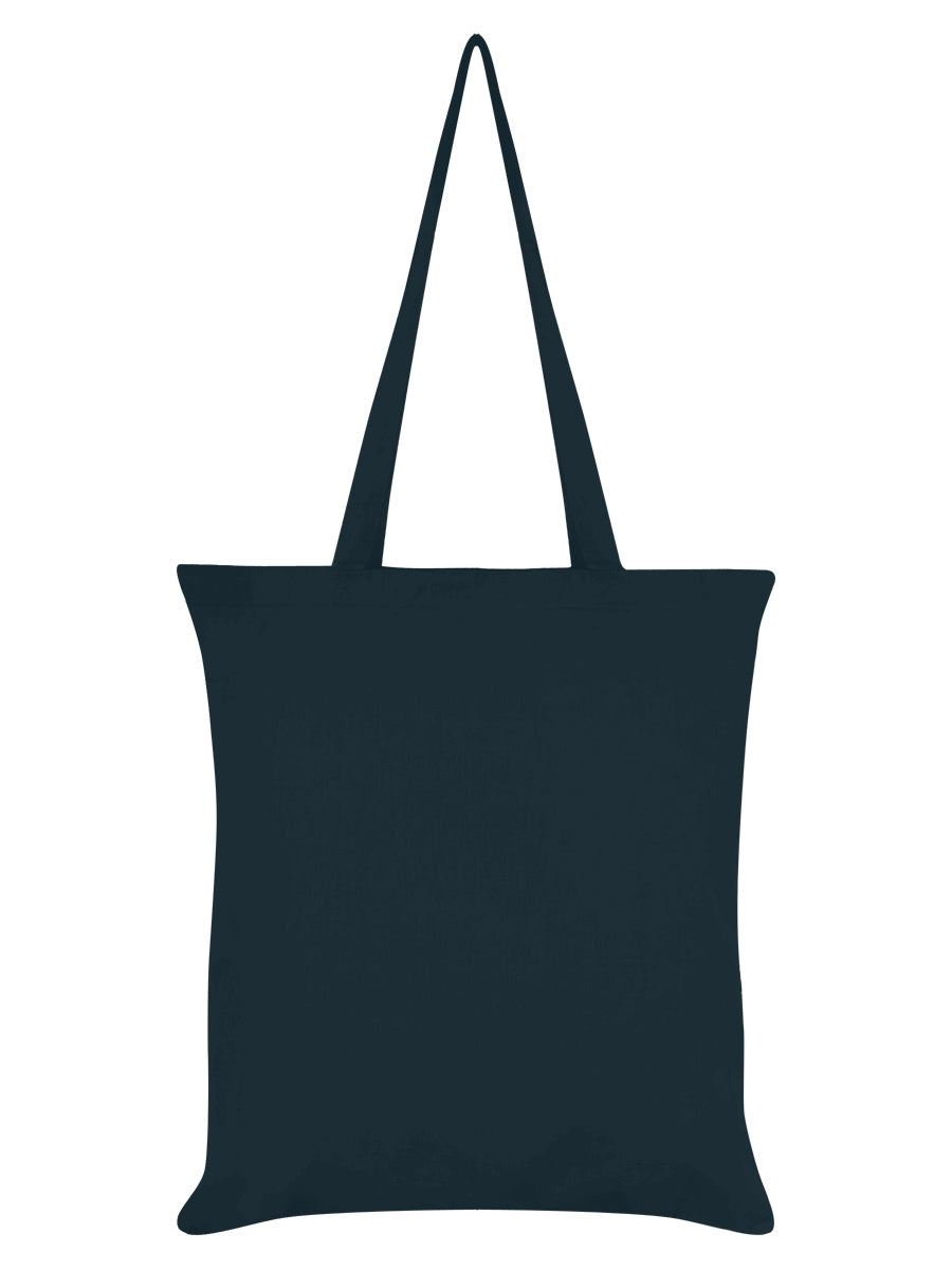 Ilustrata (The Girl And The Dragon) Navy Tote Bag