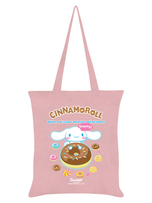 Hello Kitty Cinnamoroll (Yummy) Light Pink Tote Bag