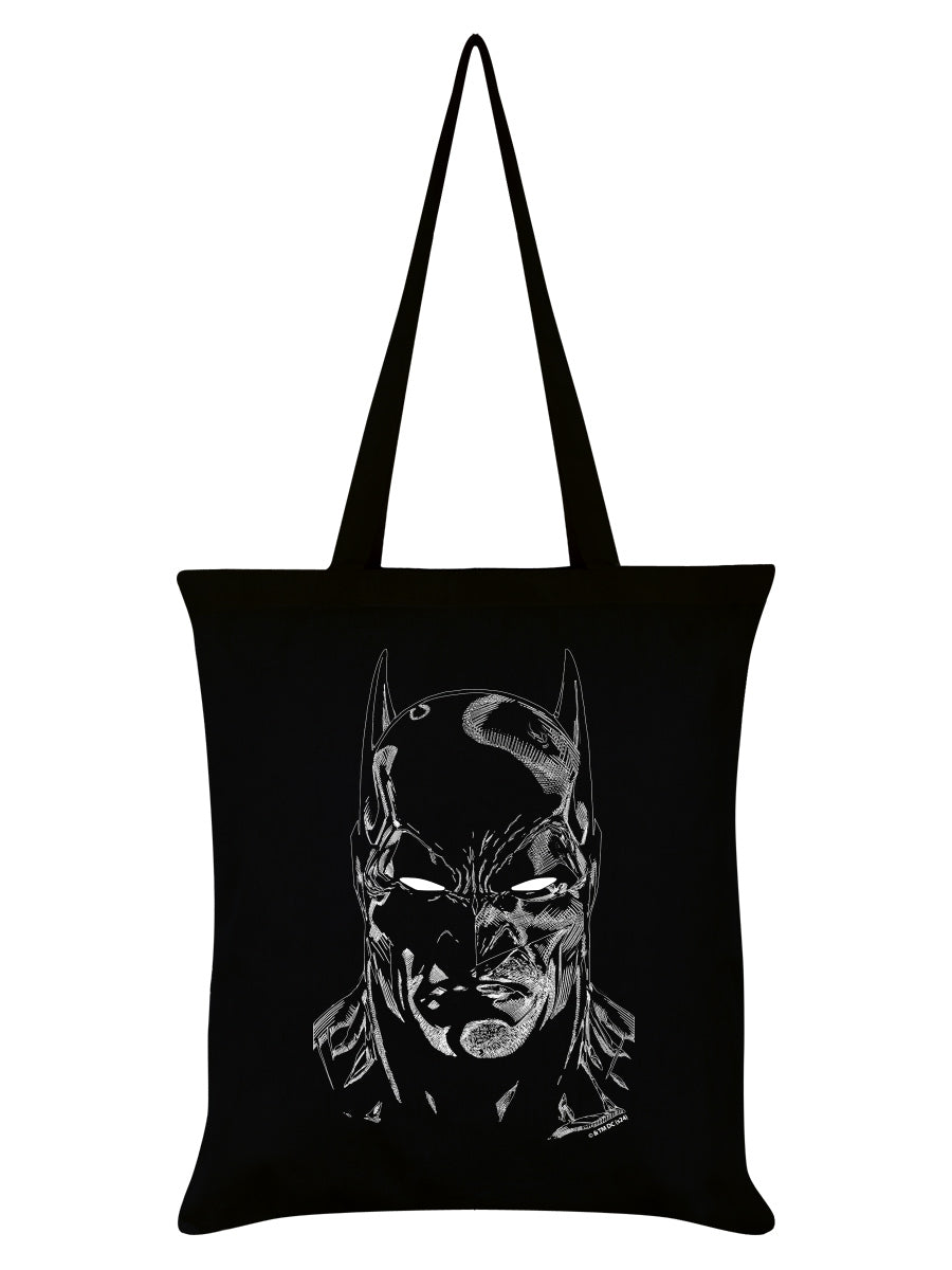 Batman (Face) Black Tote Bag