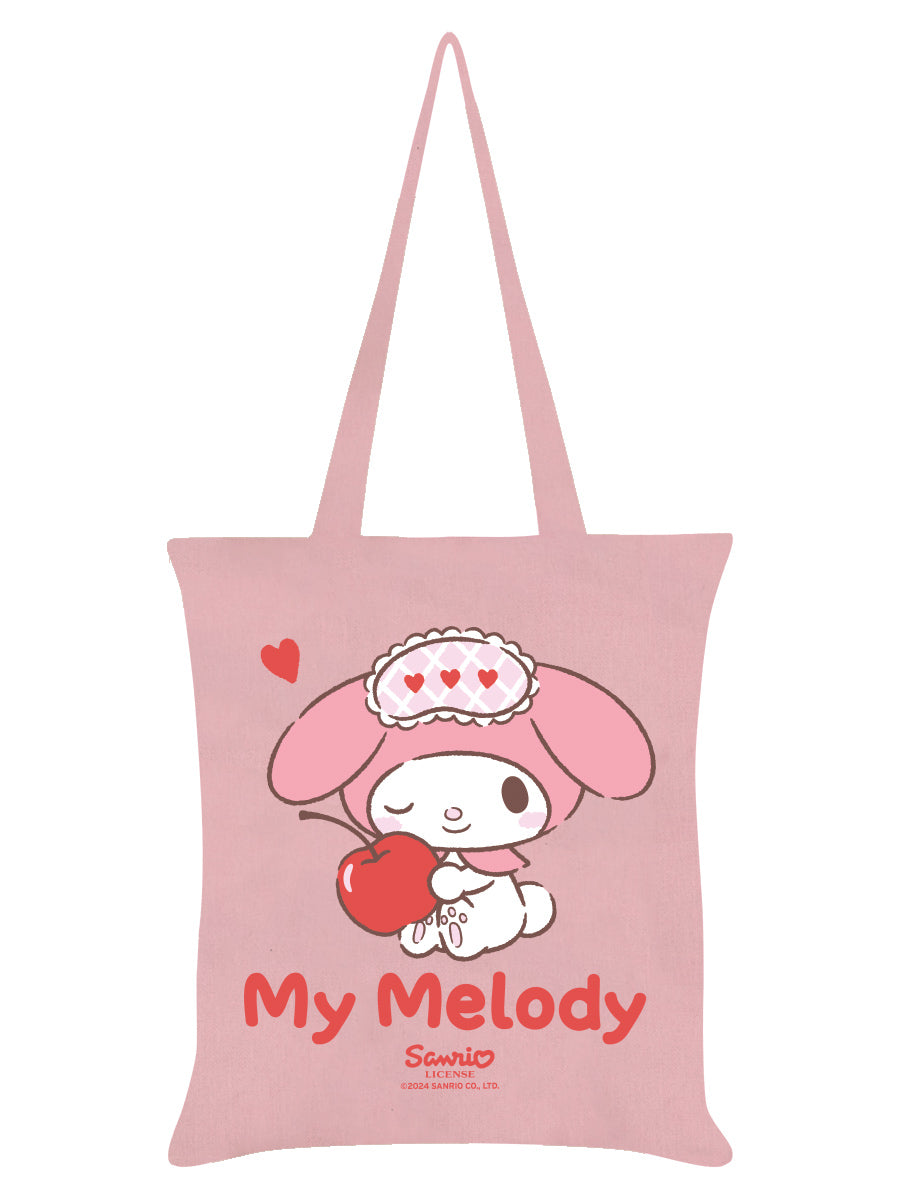 Hello Kitty My Melody (Cherry) Light Pink Tote Bag