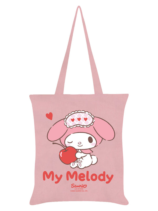 Hello Kitty My Melody (Cherry) Light Pink Tote Bag